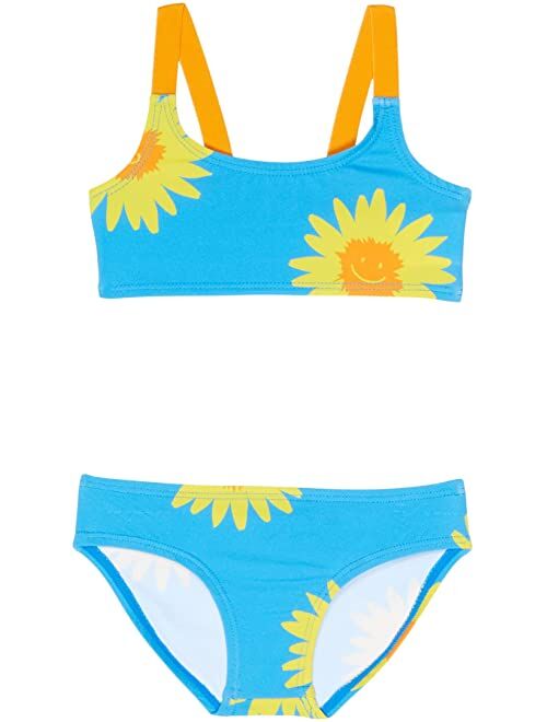 Stella McCartney Kids Sunflowers Swimsuit (Toddler/Little Kids/Big Kids)
