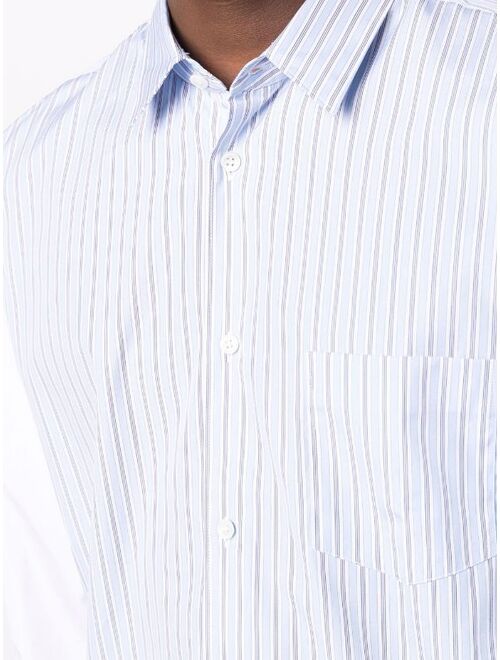 Comme Des Garçons Shirt striped long-sleeve shirt