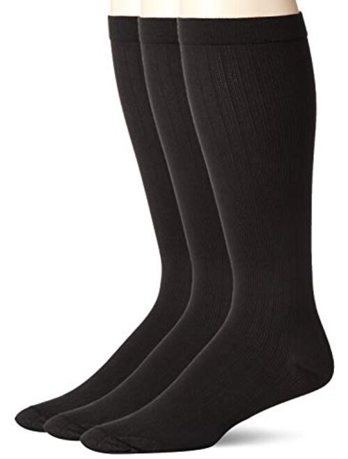 Dr. Scholl's Men's Graduated Compression Over the Calf Socks - 2 & 3 Pair Packs