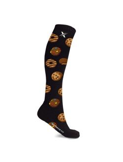 Extreme Fit Men's and Women's Cookie Knee High Compression Socks