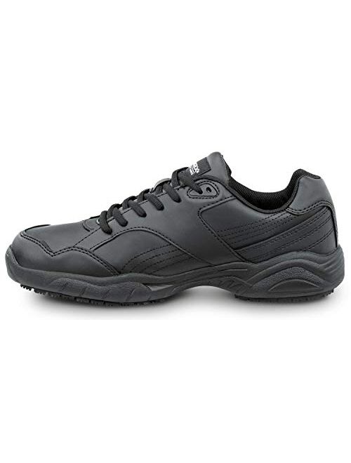 SR Max Dover, Men's, Black, Athletic Style Soft Toe Slip Resistant Work Shoe