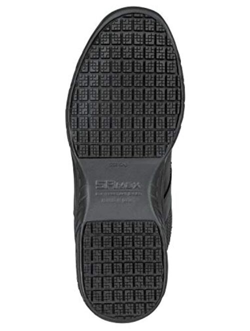 SR Max Dover, Men's, Black, Athletic Style Soft Toe Slip Resistant Work Shoe