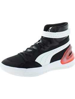 Women's Espera Pearlized High Top Sneaker, White/Angel Blue, 8 B