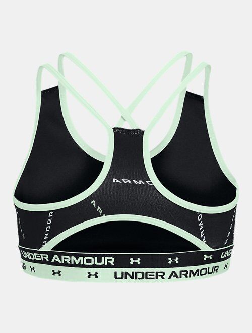 Under Armour Girls' HeatGear® Armour Printed Sports Bra