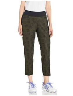 Women's Printed Pull-on Golf Ankle Pant