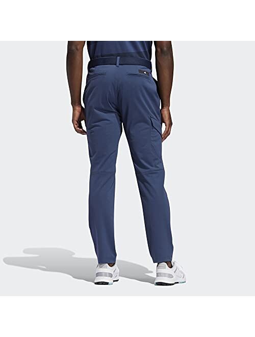 adidas Men's Recycled Polyester Warp Knit Golf Cargo Pant