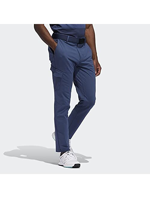 adidas Men's Recycled Polyester Warp Knit Golf Cargo Pant