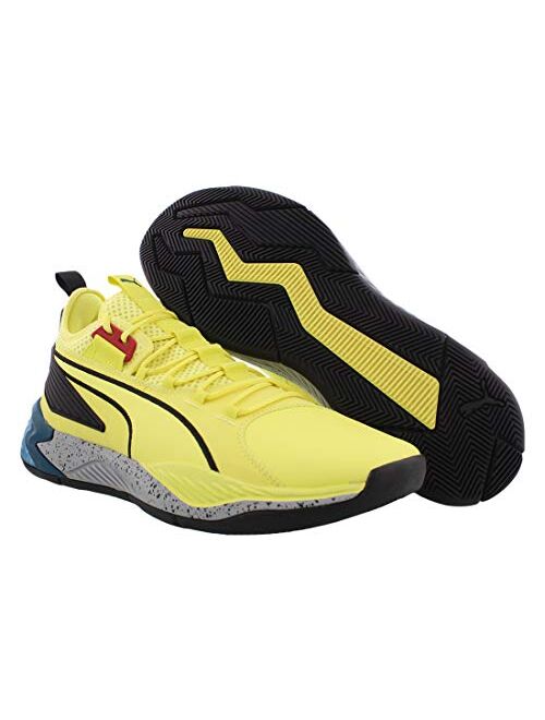PUMA Men's Uproar Spectra Basketball Sneakers Shoes - Yellow