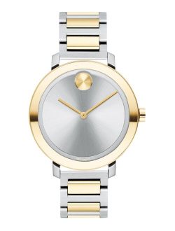 Women's Evolution Swiss Bold Two-Tone Stainless Steel Bracelet Watch 34mm Style #3600651