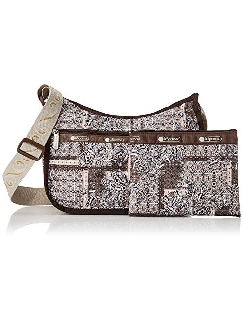LeSportsac Classic Hobo Crossbody Handbag in Pieced Tapestry