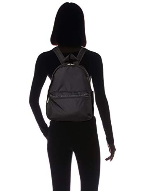 LeSportsac Women's Classic Basic Backpack, Black, One Size