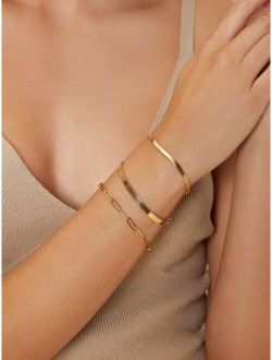 Premium 3pcs 14k Gold Plated Bracelet