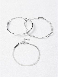 Premium 3pcs 14k Gold Plated Bracelet