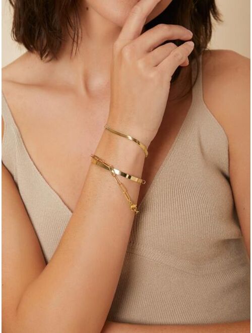 MOTF Premium 3pcs 14k Gold Plated Bracelet