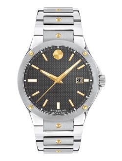 Men's Swiss Automatic Sports Edition Stainless Steel & Gold PVD Bracelet Watch 41mm