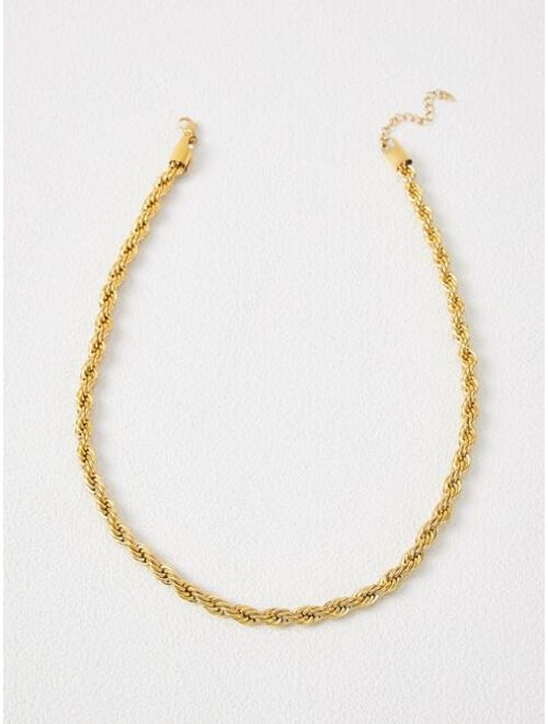 MOTF Premium 14k Gold Plated Minimalist Necklace