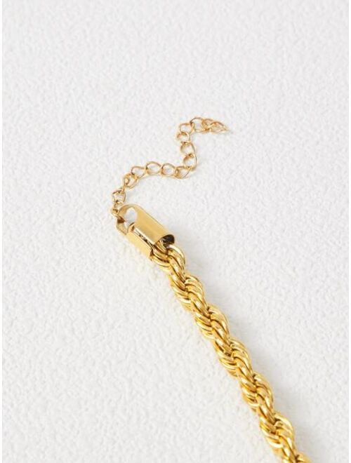 MOTF Premium 14k Gold Plated Minimalist Necklace