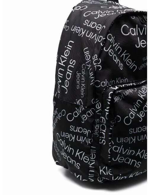 Calvin Klein Kids logo-print backpack