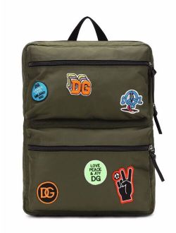 Kids multi patches backpack