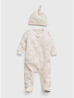 Baby 100% Organic Cotton 2-Piece Outfit Set