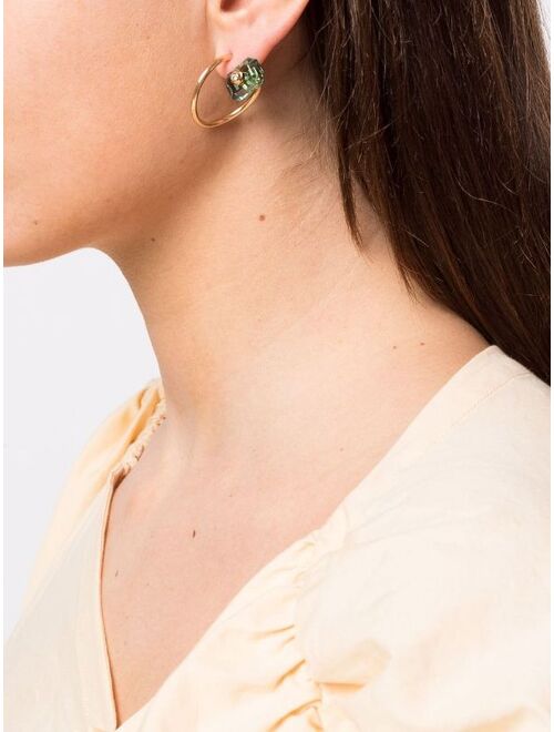 Swarovski Numina crystal-embellished earrings