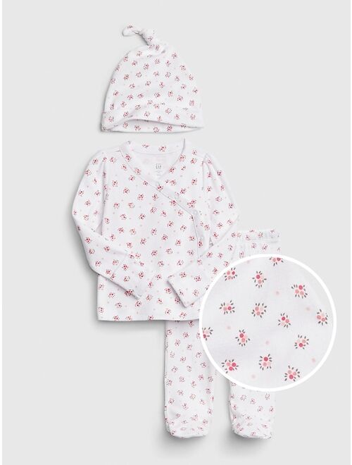 GAP Baby Print Kimono Outfit Set
