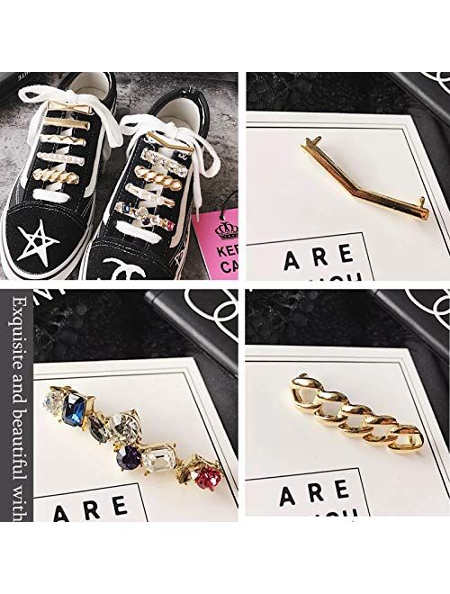 Smilerain 20 pcs Shoe Charms Shoelaces Clips Decorations for Sneakers and Casual Shoes Stylish Accessory, for Women and Teen Girls Accessory