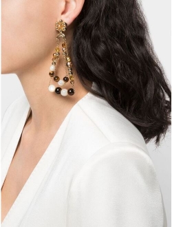 Somnia bead-drop earrings