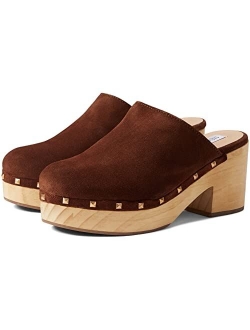 Women's Brooklyn Wooden Platform Clogs