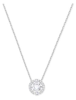 Floating Crystal Pendant Necklace