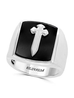 925 Sterling Silver Onyx Ring, 8.55 TCW IRS0L943XX