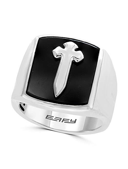 Effy 925 Sterling Silver Onyx Ring, 8.55 TCW IRS0L943XX