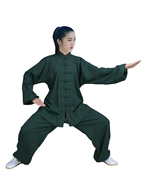ZooBoo Womens' Kung Fu Uniform Martial Arts Tai Chi Clothing Exercise Suit