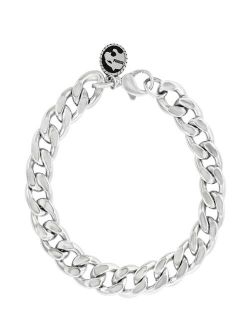 Collection EFFY® Men's Curb Link Chain Bracelet in Sterling Silver