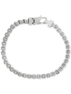Collection EFFY® Men's Box Link Chain Bracelet in Sterling Silver