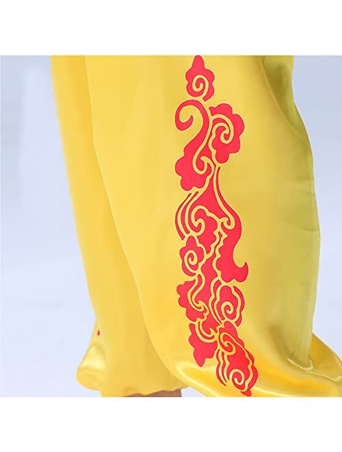 Wwldzsh Kids Tai Chi Uniform Kung Fu Suit Chinese Chinese Martial Art Wing Chun Clothing Set Performance Wear for Boys and Girls