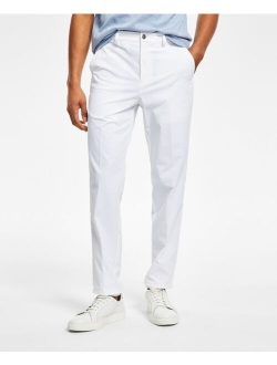 Men's Slim Fit Tech Solid Performance Dress Pants