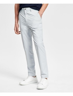 Men's Slim Fit Tech Solid Performance Dress Pants