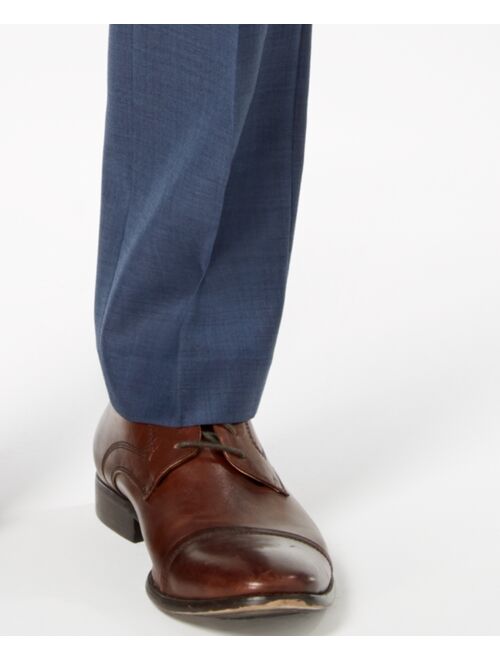 Calvin Klein Men's Solid Classic-Fit Suit Pants