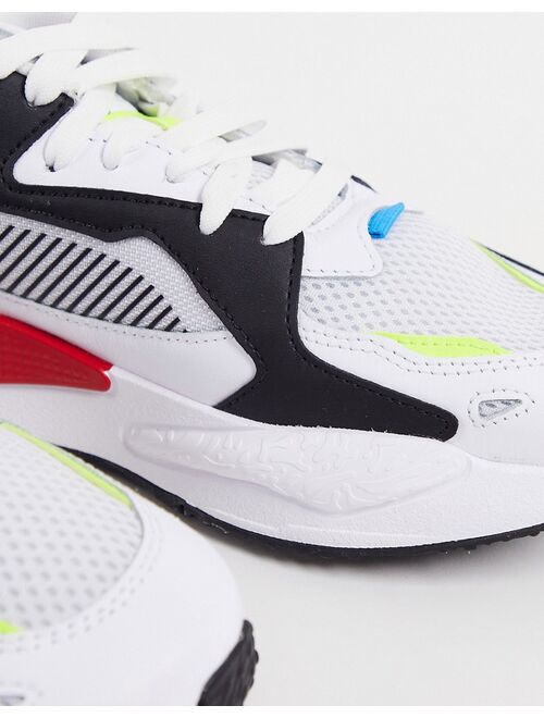 Puma RS-Z Core sneakers in white and black