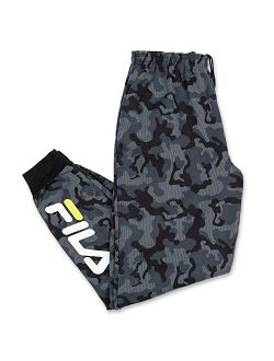 Mens Big and Tall Joggers Sweatpants Athletic Logo Fleece Sweatpant with Pockets