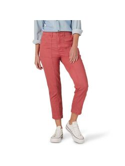 Ultra Lux Utility Seamed Crop Pants