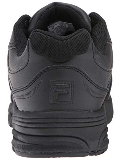 Fila Men's, Memory Workshift Slip Resistant Composite Toe Work Shoe Wide Width