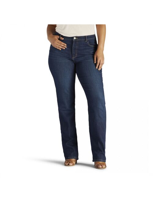Plus Size Lee® Instantly Slims Straight-Leg Jeans