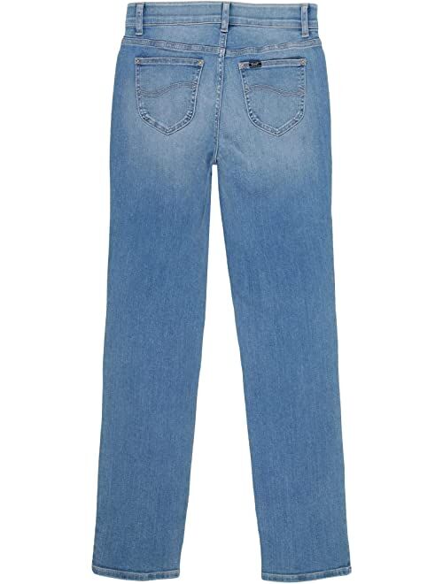 Lee Flex Motion Regular Fit Straight Leg Jeans Mid-Rise