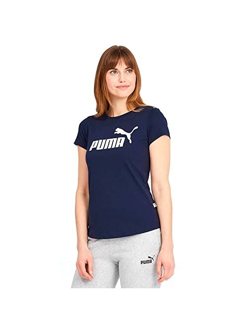 PUMA Women's Round Neck Plus Size Essentials T-Shirts