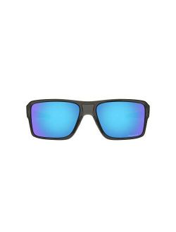 Men's Oo9380 Double Edge Rectangular Sunglasses