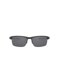 Men's OO9174 Carbon Blade Rectangular Metal Sunglasses