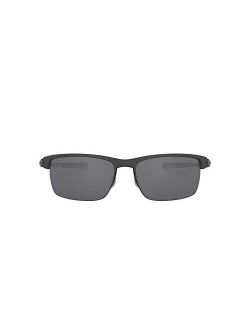 Men's OO9174 Carbon Blade Rectangular Metal Sunglasses