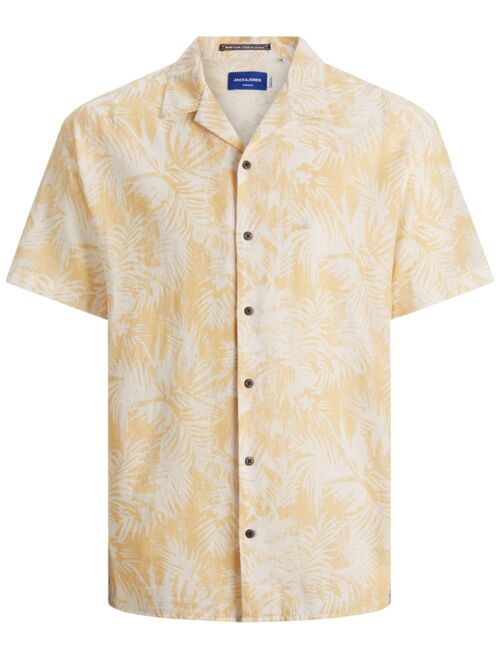 Jack & Jones Men's Sunny Short Sleeve Resort Shirt